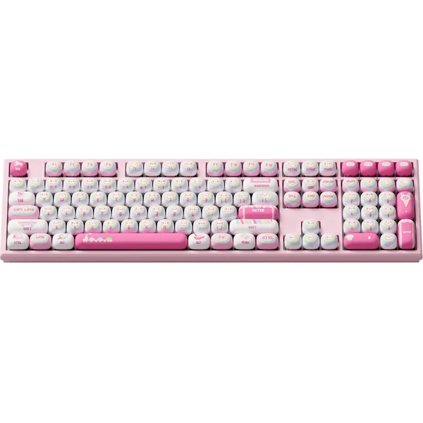 Akko MonsGeek MG108B Rainbow Marshmallows herní klávesnice (US) - Klávesnice - Obrázek 73OG000K01