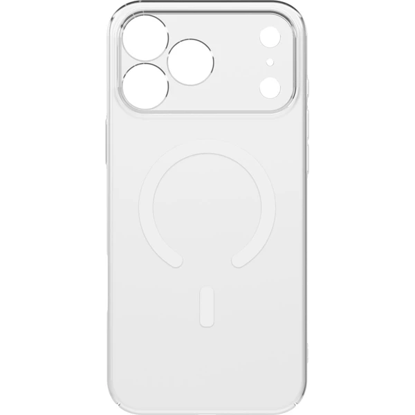 UNIQ Airsuit MagClick MagSafe kryt iPhone 17 Pro Max Glossy Clear/White - Pouzdra - Obrázek 73a2531ce466466a8df1b2911984b570