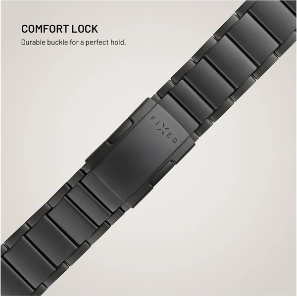 FIXED Titanium Strap titanový řemínek Garmin QuickFit 22mm, černý - Řemínky - Obrázek 73c2d3249cea4ccaa85737bdae6b383f