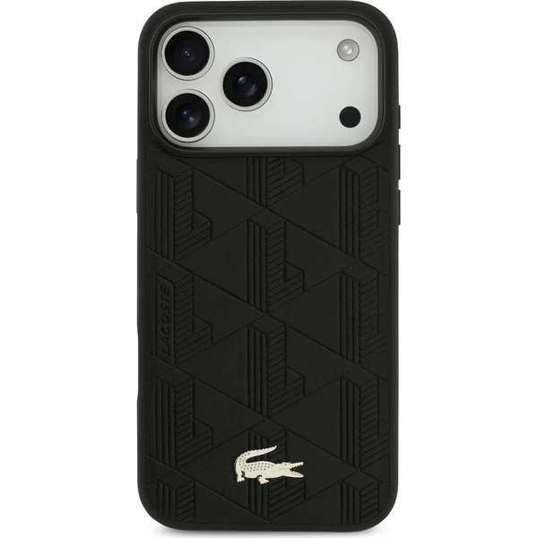 Lacoste PU Nomogramme Gold Logo MagSafe kryt iPhone 17 Pro Max černý - Pouzdra - Obrázek 73d0457b777c4071941bb5aff344b9bf