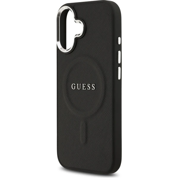 Guess PU Saffiano MagSafe kryt iPhone 17 černý - Pouzdra - Obrázek 73d1fa3b90eb46b0a86246f998df68cd