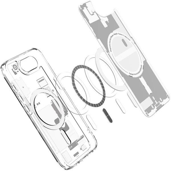 Spigen Ultra Hybrid MagSafe kryt iPhone 17e/16e zero one white - Pouzdra - Obrázek 73d31b39122c4a0abae14fc203d39389