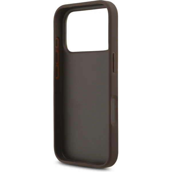 Guess PU 4G Metal Logo Strap kryt iPhone 17 Pro hnědý - Pouzdra - Obrázek 73e88588a8d246ae8134d7c572bdbb8e