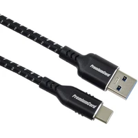 PremiumCord USB-C/USB-A napájecí kabel 0,5m černý - Kabely a redukce