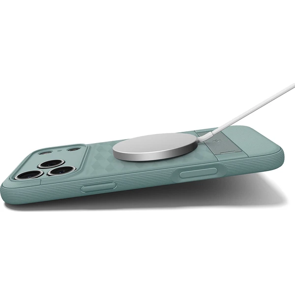 Spigen Parallax S MagSafe kryt iPhone 18 Pro/17 Pro sage green - Pouzdra - Obrázek 742d389c290547fb8d48ebdc41a4d52d