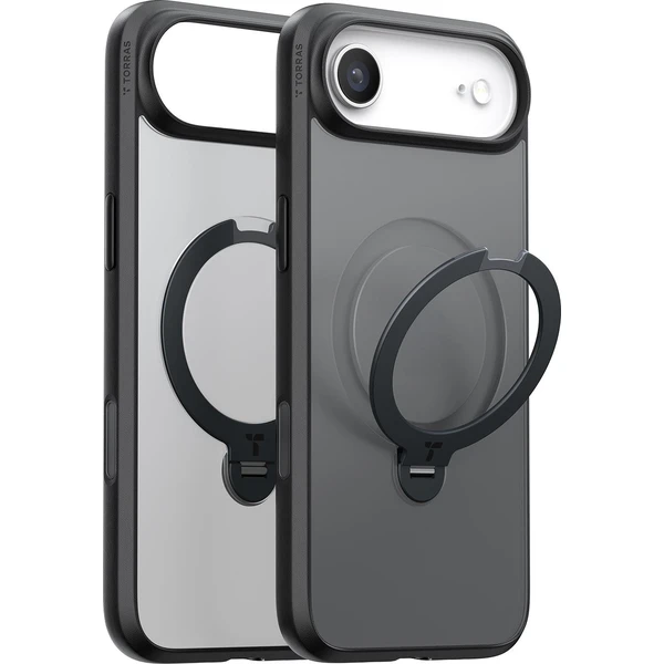 Torras Ostand Q3 Spin MagSafe kryt iPhone Air black