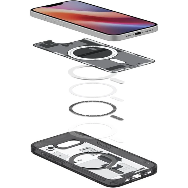 Spigen Ultra Hybrid MagSafe kryt iPhone 17e/16e zero one black - Pouzdra - Obrázek 74552d75824743a9a87de8d3c97b3f43