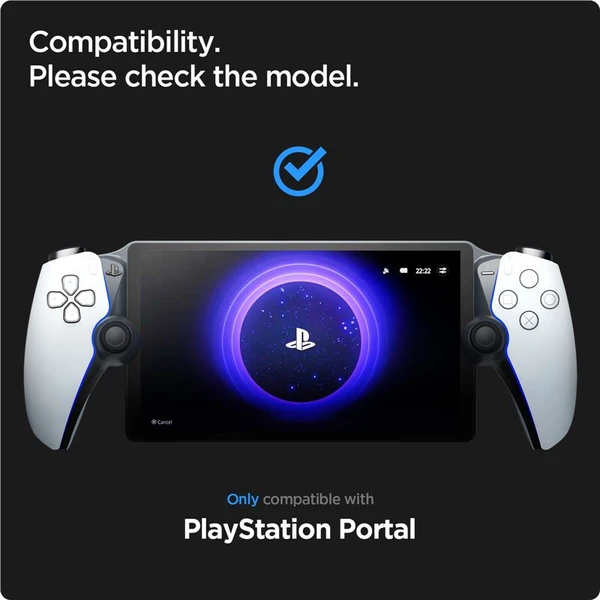 Spigen Glass tR EZ Fit PlayStation Portal - Ochranné folie a skla - Obrázek 7463000N01