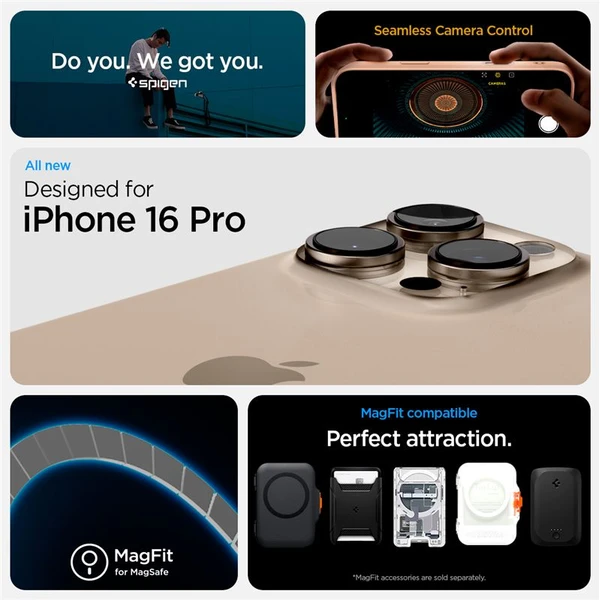 Spigen Ultra Hybrid T MagSafe kryt iPhone 16 Pro růžový titan - Pouzdra - Obrázek 7466df87e82947c79c859bde4b4fe4b2