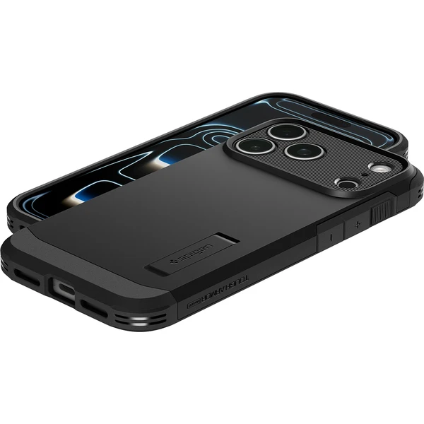 Spigen Tough Armor T MagSafe kryt iPhone 18 Pro/17 Pro black - Pouzdra - Obrázek 74777ccabc93465284730e4dcdb34fae