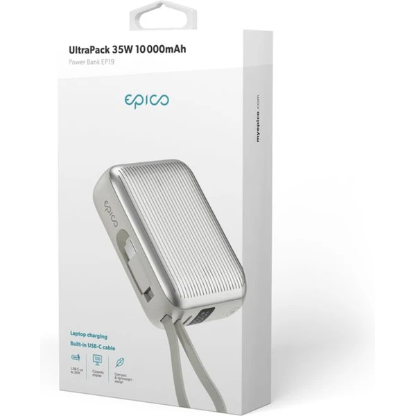 Epico UltraPack 35W 10000mAh powerbanka šedá - Powerbanky - Obrázek 747G000L01