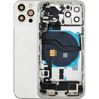 Náhradní housing pro iPhone 12 Pro stříbrný - Náhradní housingy