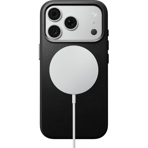 Nomad Traditional Leather MagSafe kožený kryt iPhone 17 Pro/18 Pro Black - Pouzdra - Obrázek 7495e89ffbd64dbaa0e6e635aec12b0d