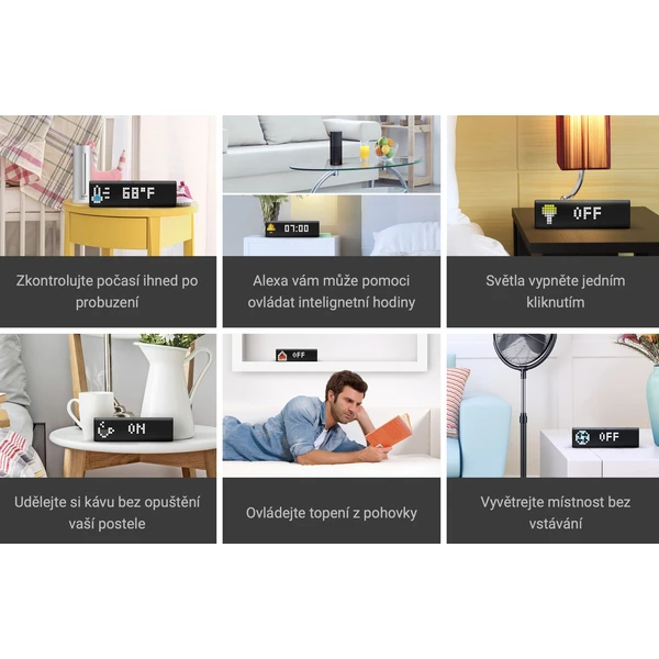 LaMetric Time WiFi LED indikační panel - Příslušenství pro konference - Obrázek 74RT000501