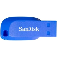 SanDisk Cruzer Blade USB 2.0 flash disk 32GB modrý - Flashdisky