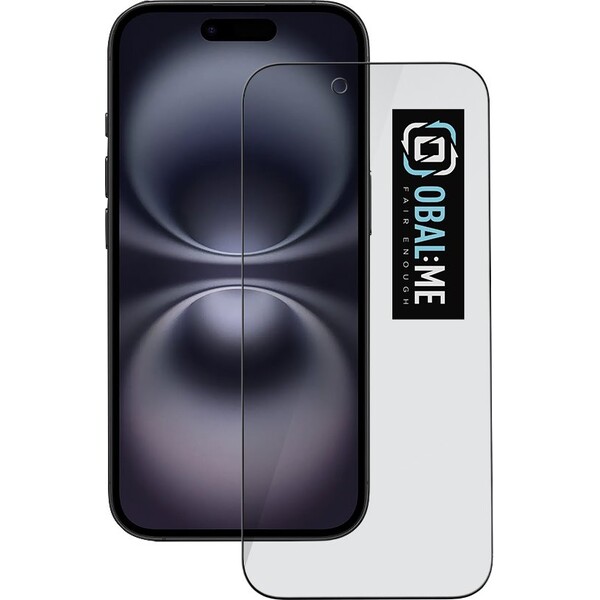 OBAL:ME Privacy 5D tvrzené sklo Apple iPhone Air černé