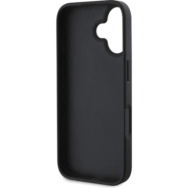 Guess PU 4G Metal Logo kryt pro iPhone 16 šedý - Pouzdra - Obrázek 74deba025c1640bda30a64917d64963a