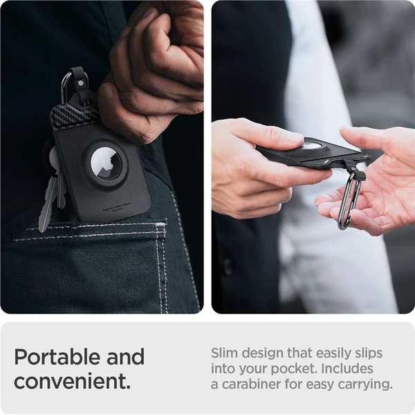 Spigen Tesla Card Holder Air Fit pouzdro pro Tesla Key Card/Air Tag (2 ks) - Pouzdra - Obrázek 74f85c8fcc56419dba3ddf78a7b56467