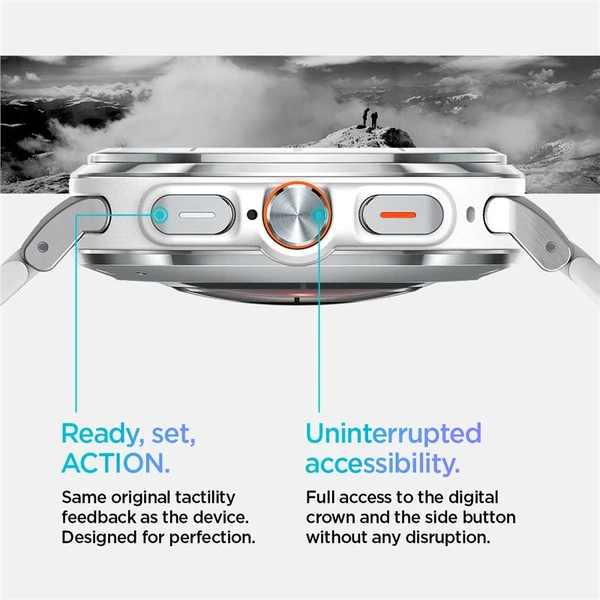 Spigen Modern Fit 316L řemínek Samsung Galaxy Watch Ultra stříbrný - Řemínky - Obrázek 7503ee47bbb443c085053f0c0bfd5b47