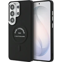 Karl Lagerfeld PU RSG Logo Magnetic kryt Samsung Galaxy S26 Ultra černý - Pouzdra