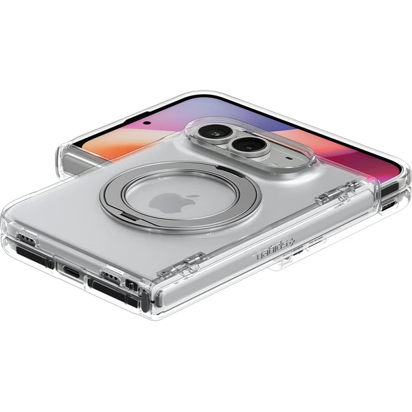 Spigen Ultra Hybrid Pro S MagSafe kryt iPhone Duo clear white - Pouzdra - Obrázek 75307d12b0714d838a8bbcb191b8b999