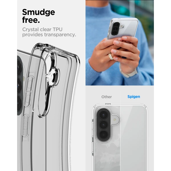 Spigen Liquid Crystal kryt Samsung Galaxy A57 5G crystal clear - Pouzdra - Obrázek 756c79a70f5048c98c6a5a997a6d0dab
