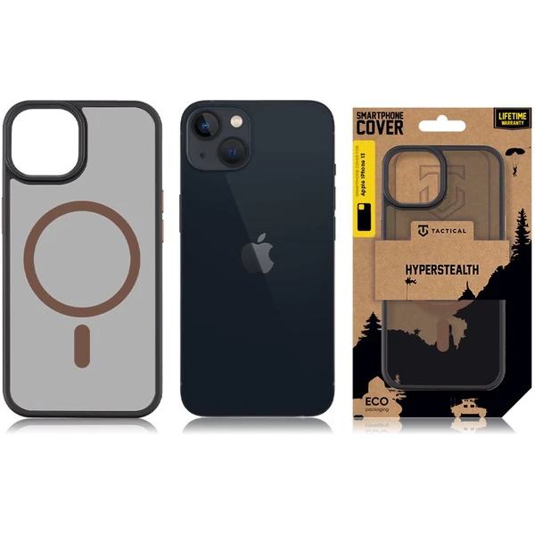 Tactical MagForce Hyperstealth 2.0 Kryt pro iPhone 13 Black/Moucha Moose - Pouzdra - Obrázek 757def9640274f94a7d34f1816789406