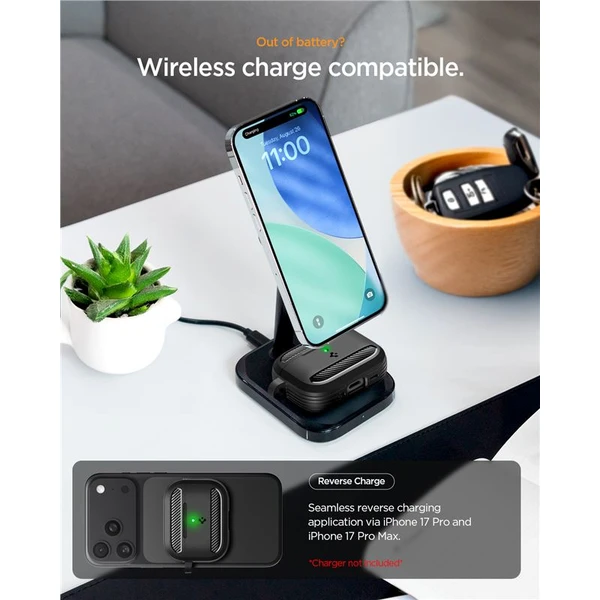 Spigen Rugged Armor pouzdro AirPods Pro 3 matte black - Pouzdra - Obrázek 75829b7f9f6149d29439c2e0ef6e9613