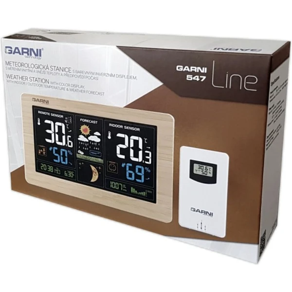 GARNI 547 Line Meteorologická stanice bílá - Meteostanice - Obrázek 75D5000N01