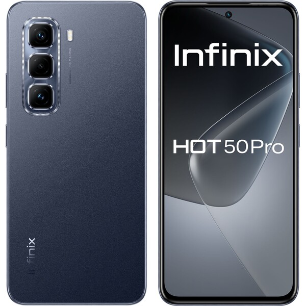 Infinix Hot 50 Pro 8+128GB Sleek Black Černá