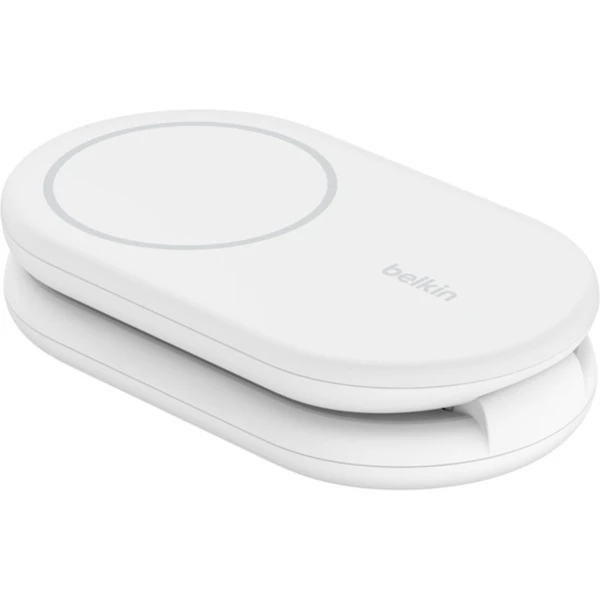 Belkin BOOST CHARGE Qi2 (MagSafe) 15W 2v1 skládací nabíječka bílá - Nabíječky - Obrázek 75S9000P01