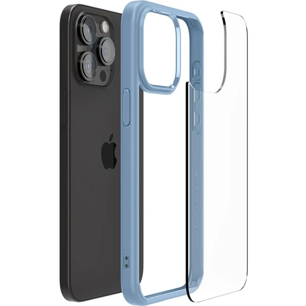 Spigen Crystal Hybrid kryt iPhone 15 Pro Max modrý - Pouzdra - Obrázek 75Z8000601