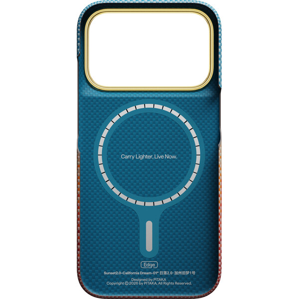 Pitaka Edge Case MagSafe kryt iPhone 18 Pro California Dream 01 - Pouzdra - Obrázek 75ae3da635d8493da801449b83be0b36