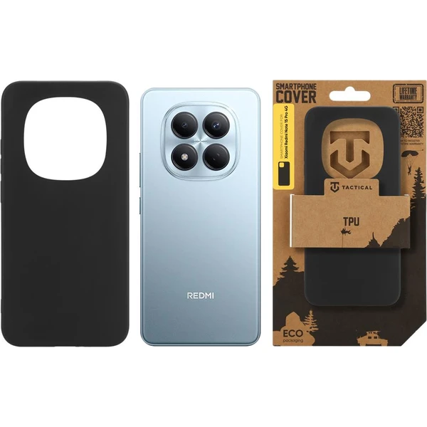 Tactical TPU kryt Xiaomi Redmi Note 15 Pro 4G černý - Pouzdra - Obrázek 75bdbce3290e46d591536e9644f263a7