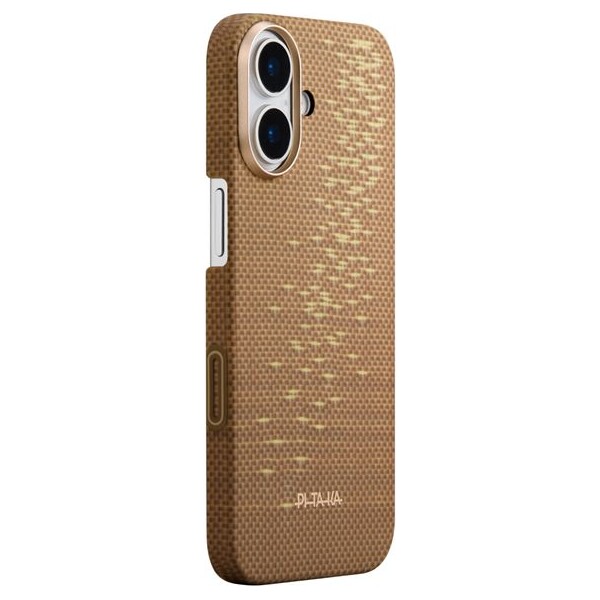 Pitaka Ultra-Slim Case MagSafe kryt iPhone 17 Golden Glint