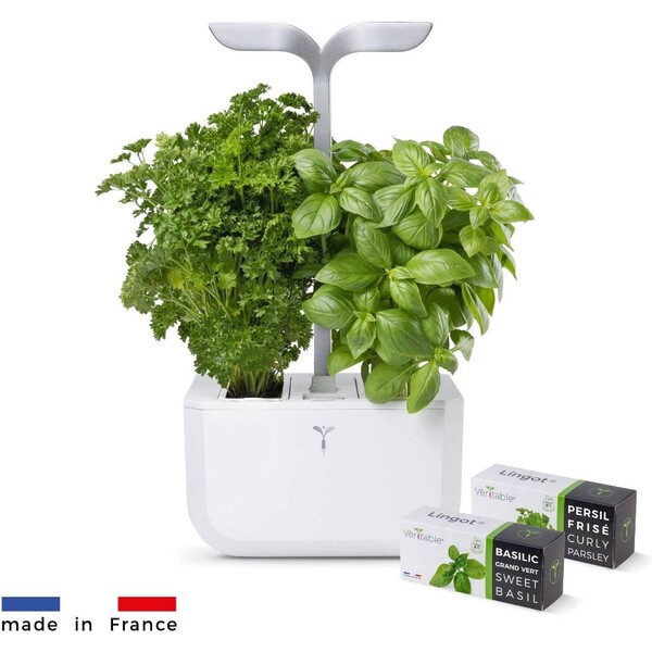 Véritable Exky SMART automatický květináč s regulací osvětlení (2ks Lingot) bílý