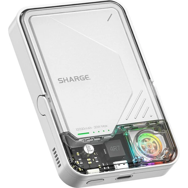 SHARGE IceMag 2 Qi2/MagSafe powerbanka s aktivním chlazením šedá - Powerbanky - Obrázek 76238e2b23484ffd97837274c8f69dea