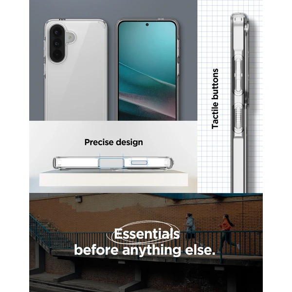 Spigen Ultra Hybrid kryt Samsung Galaxy A57 5G crystal clear - Pouzdra - Obrázek 76249a416ff1492f98b4605478818295