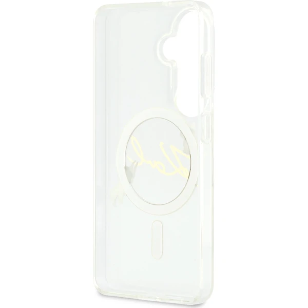 Karl Lagerfeld IML Choupette Karl Script Logo Magnetic kryt Samsung Galaxy S26 čirý - Pouzdra - Obrázek 7628034897a04c5fb76aeb1b65093cf7