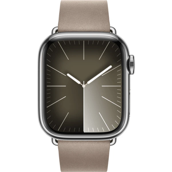 Apple Watch 41/40/38mm Žlutohnědý řemínek s moderní přezkou velký - Řemínky - Obrázek 7629000601