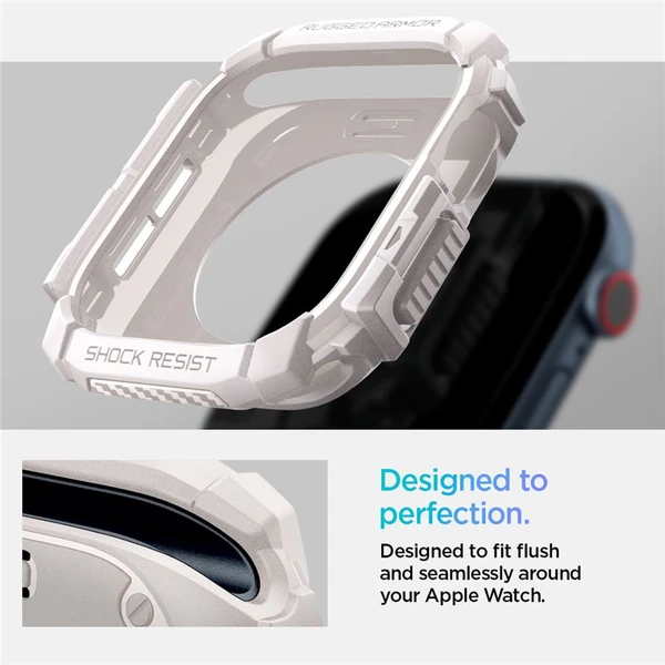 Spigen Rugged Armor kryt pro Apple Watch 10/11 (46mm) béžový - Pouzdra - Obrázek 762a9035d2c0481492455f5fe6b8bbc6