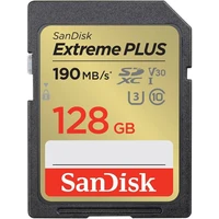 SanDisk SDXC karta 128GB Extreme PLUS - Paměťové karty