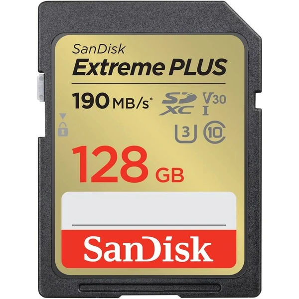 SanDisk SDXC karta 128GB Extreme PLUS - Paměťové karty - Hlavní obrázek