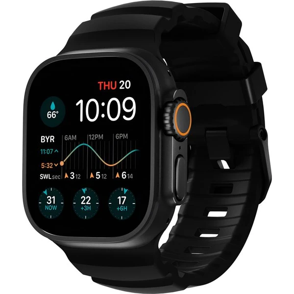 Nomad Rocky Point Band řemínek Apple Watch 49/45/44/42mm černý/černý - Řemínky - Obrázek 76495d6c58df473895efede544c4e09a