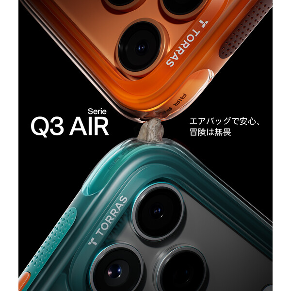 Torras Ostand Q3 Air MagSafe kryt iPhone 17 Pro Max glacier sprint - Pouzdra - Obrázek 765f73c71aa443ea984068d0d72798d4