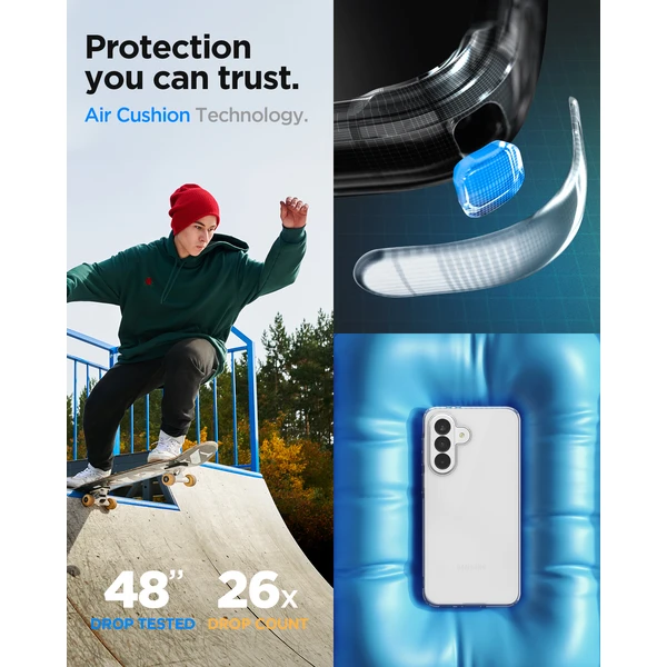 Spigen Liquid Crystal kryt Samsung Galaxy A37 5G crystal clear - Pouzdra - Obrázek 767b4d0ae1cb4b669b4c97ab934f4c64