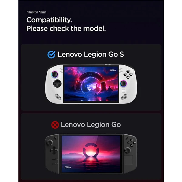 Spigen Glass tR Slim tvrzené sklo Lenovo Legion Go S, čiré (2 ks) - Ochranné folie a skla - Obrázek 767f37bc8cff400d9d6b4e01a1bfe1fe