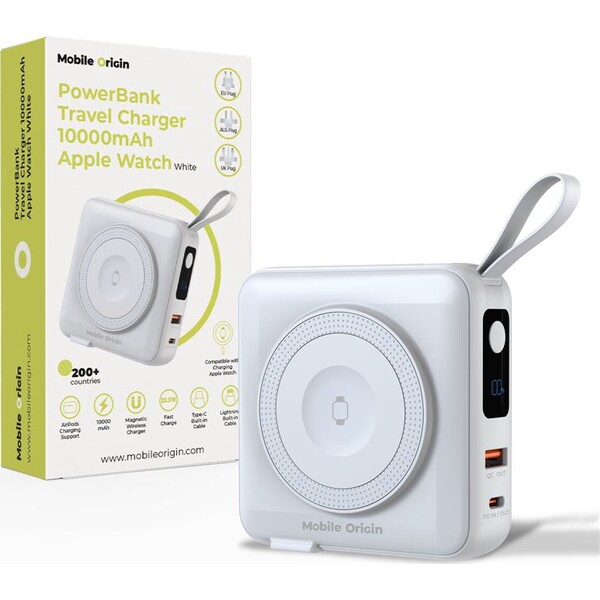 Mobile Origin & Travel Charger PBT-03L-WHT Bílá