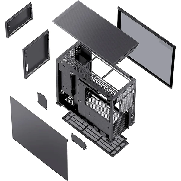 Jonsbo D41 MESH černá - Počítačové skříně - Obrázek 76UD000K01