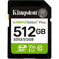 Kingston Canvas Select Plus SDXC 512GB - Paměťové karty